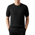 Marco | Men's Lustrous Silk Crewneck T-Shirt
