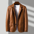 Men's Blazer-Style Jacket | Notched Lapels & Button Front