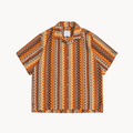 Men's Casual Blend Camp Collar Shirt | Button Front