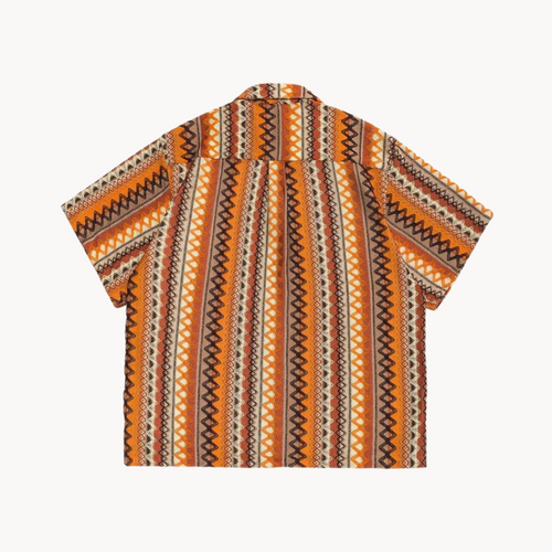Men's Casual Blend Camp Collar Shirt | Button Front