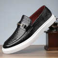 Men's Casual Loafers | Buckle Strap & Platform Sole