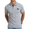 Men's Casual Blend Polo Shirt | Ribbed Collar & Chest Embroidery