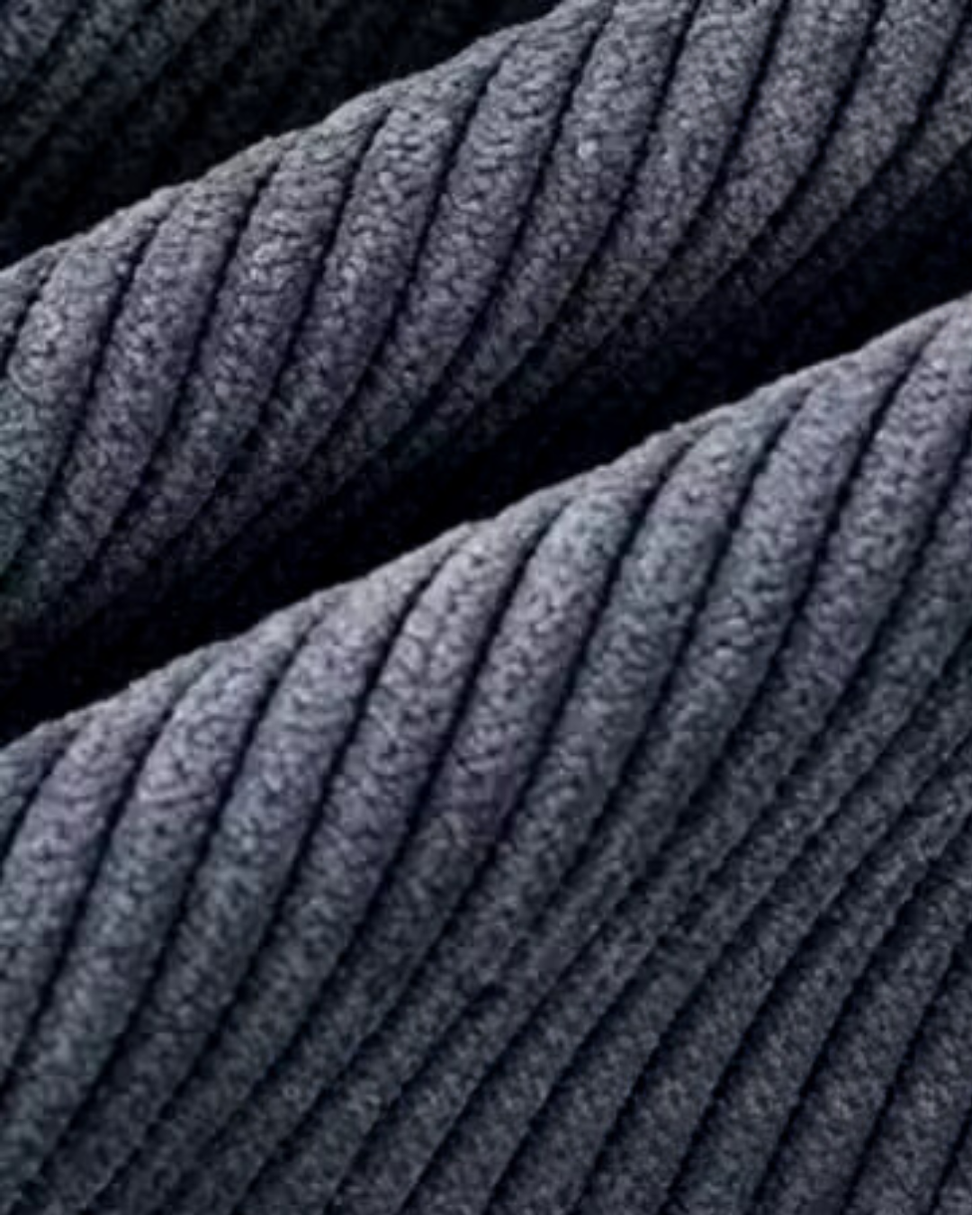 Men's Casual Polyester Corduroy Pants | Drawstring Waist