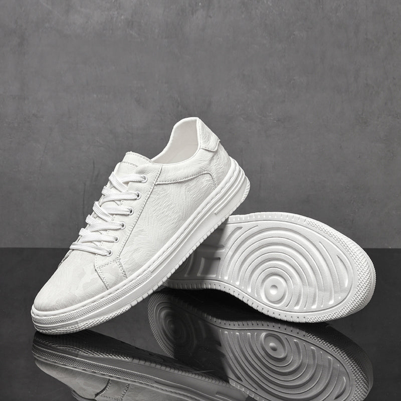 Men's Casual Sneakers | Lace-Up Front & Panels