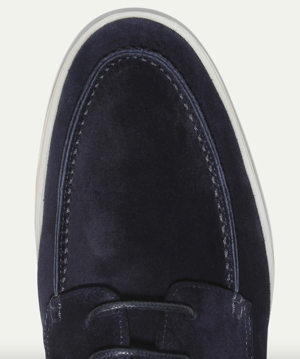 Men's Casual Suede Loafers | Lace-up Front & Moc Toe
