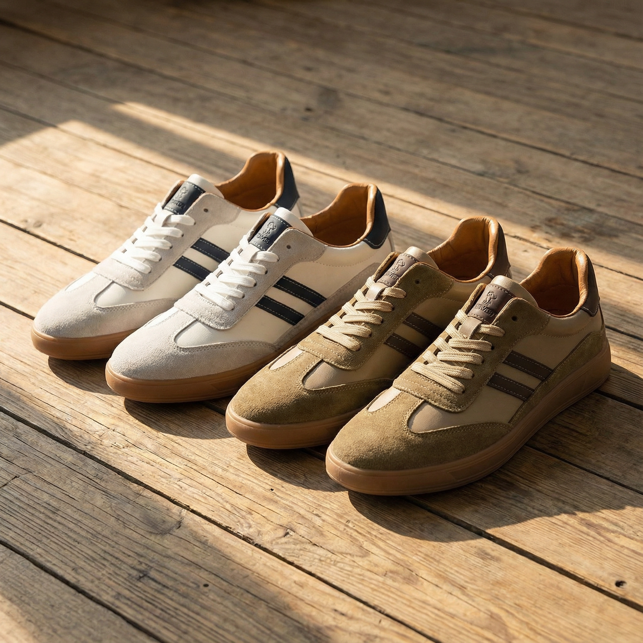 Men's Casual Sneakers | Lace-Up Closure & Treaded Sole