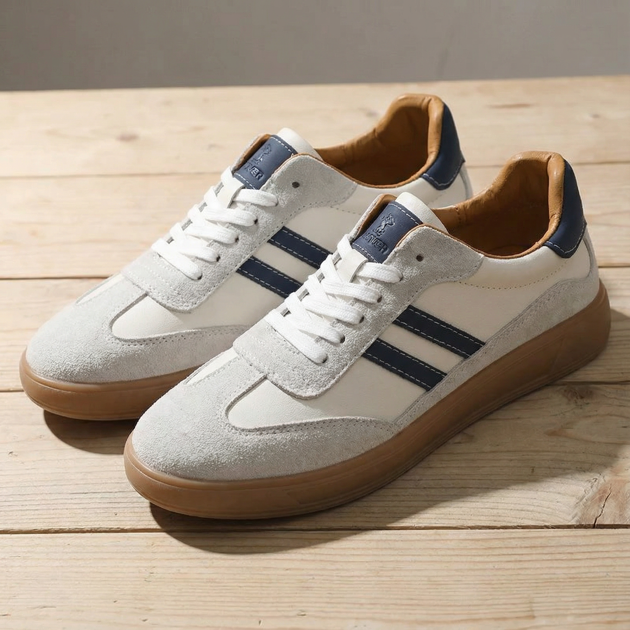 Men's Casual Sneakers | Lace-Up Closure & Treaded Sole