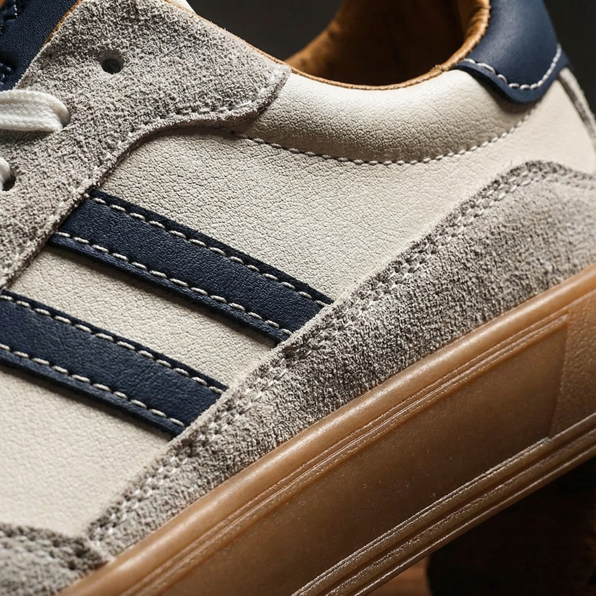 Men's Casual Sneakers | Lace-Up Closure & Treaded Sole