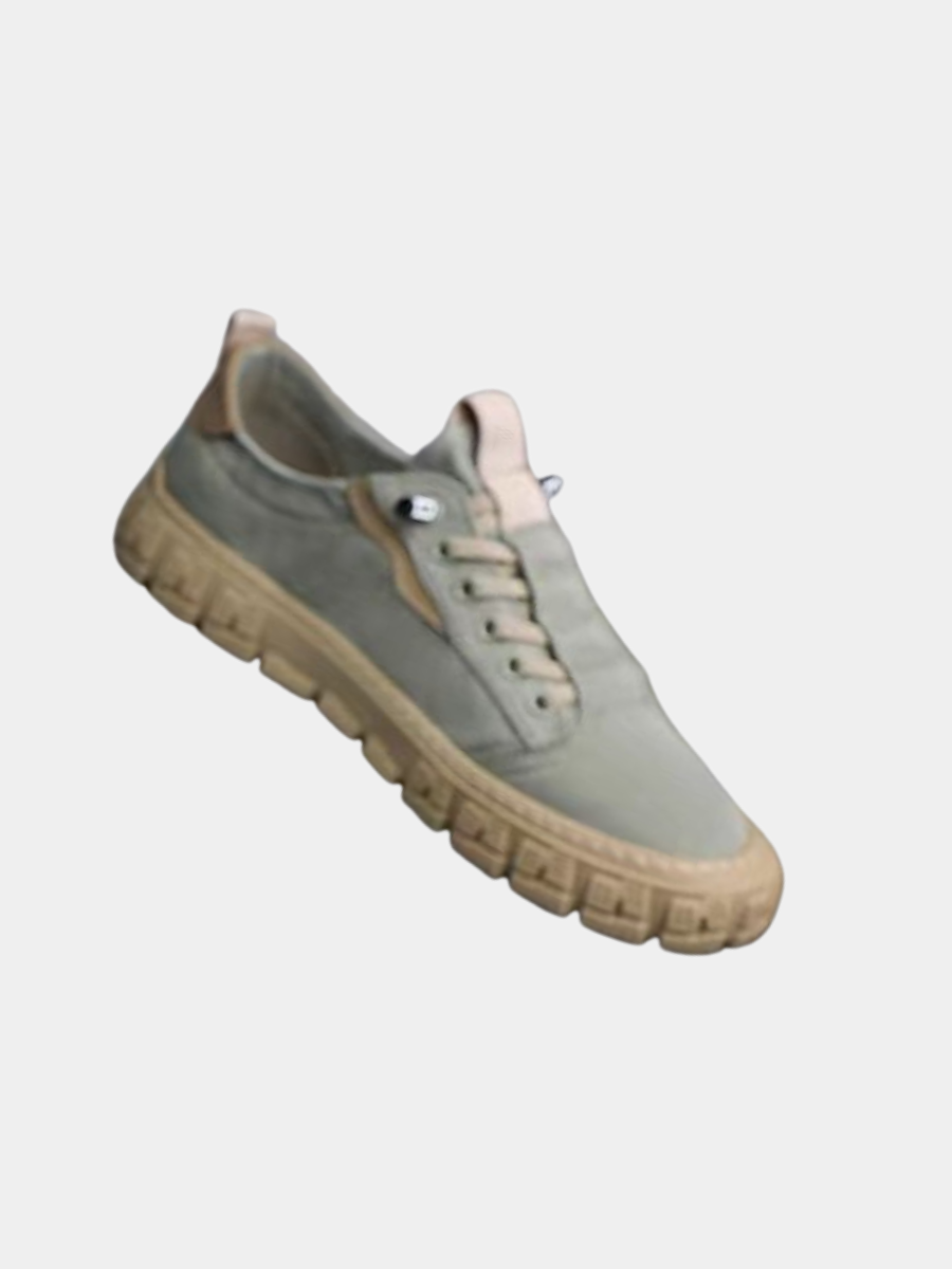 Men's Casual Sneakers | Lace-Up Eyelets & Lug Sole