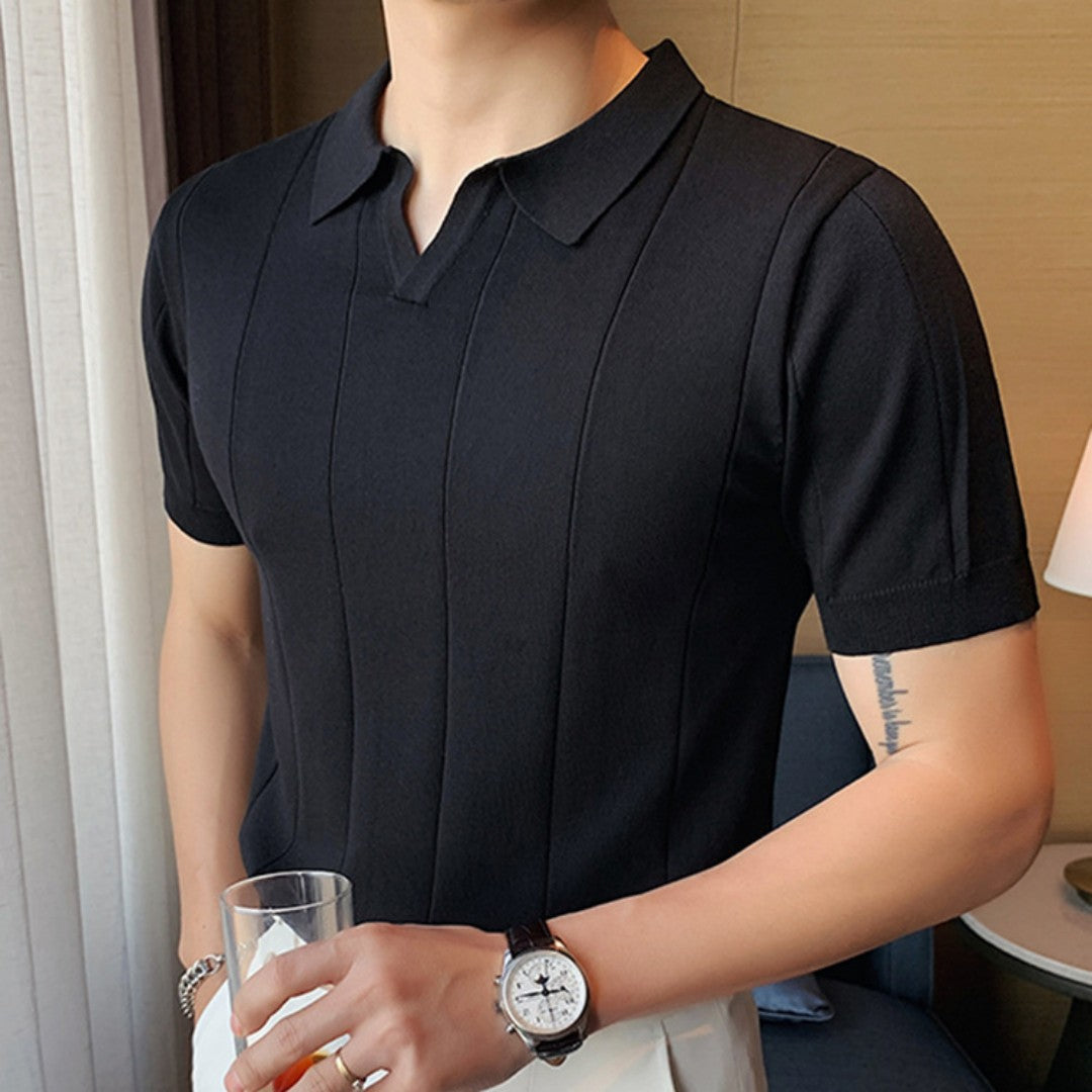 Men's Classic Blend Polo Shirt | Ribbed Cuffs & Collar