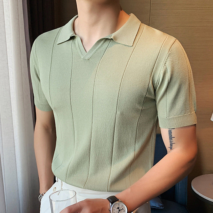 Men's Classic Blend Polo Shirt | Ribbed Cuffs & Collar