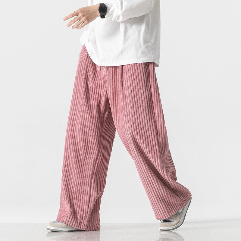 Men's Corduroy Sweatpants | Relaxed Lounge Fit