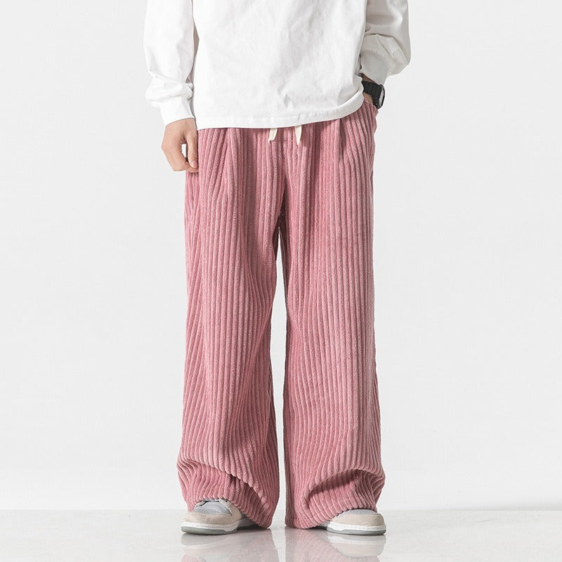 Men's Corduroy Sweatpants | Relaxed Lounge Fit