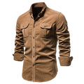 Men's Corduroy Utility Shirt | Rugged Casual Layer