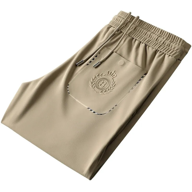 Cyrus | Men's Tailored Straight-Leg Sweatpants
