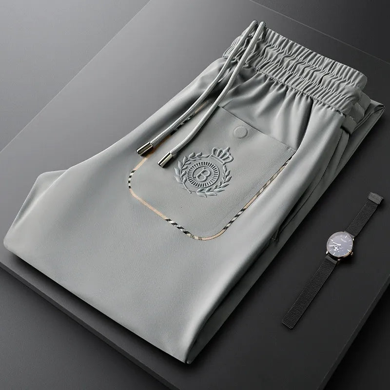 Damon | Men's Tailored Straight-Leg Sweatpants