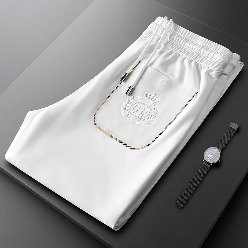 Damon | Men's Tailored Straight-Leg Sweatpants