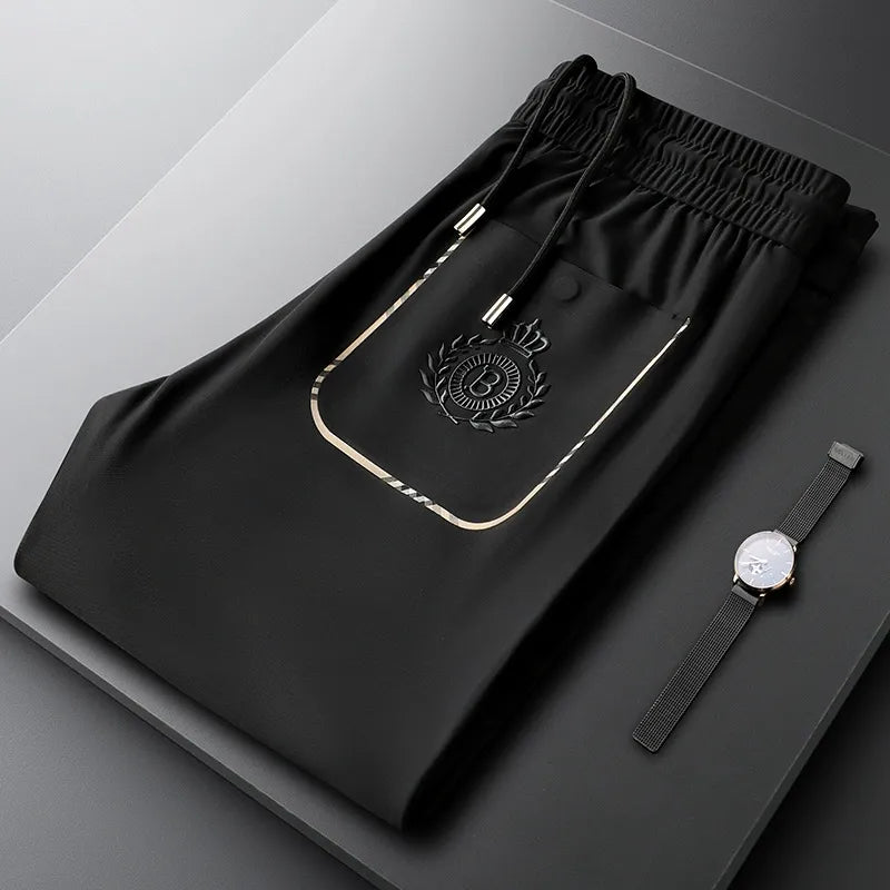 Damon | Men's Tailored Straight-Leg Sweatpants
