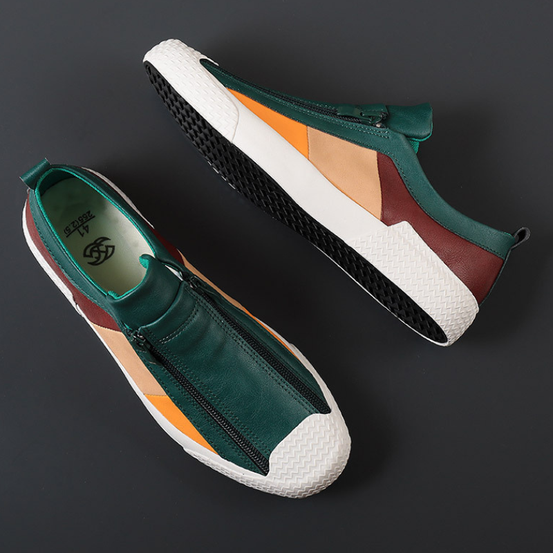 Dante | Men's Colourblock Leather Skate Shoes