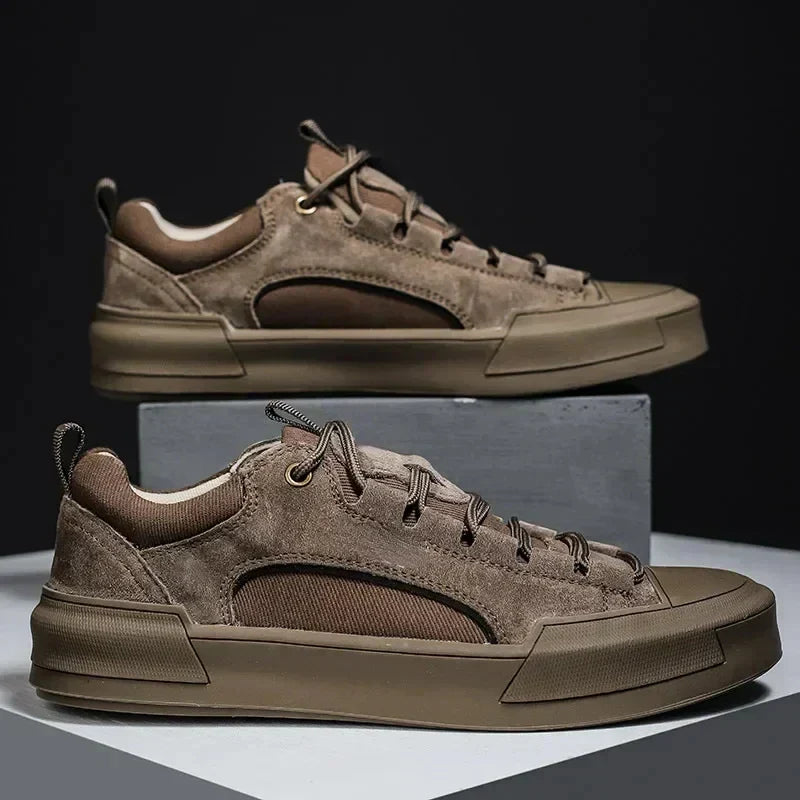Logan | Men's Canvas Lace-Up Skate Shoes