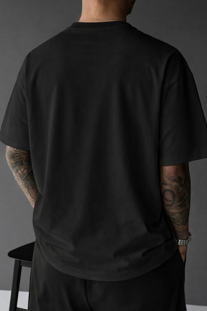 Hiro | Men's Cherry Blossom Print Cotton T-Shirt