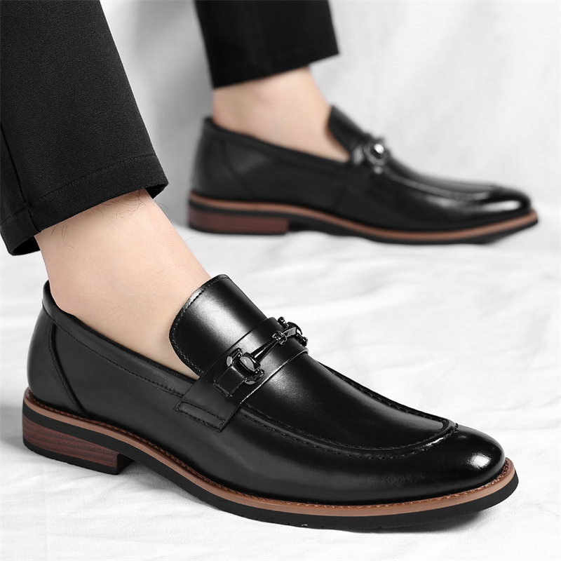 Men's Dress Loafers | Metal Bit & Moc Toe