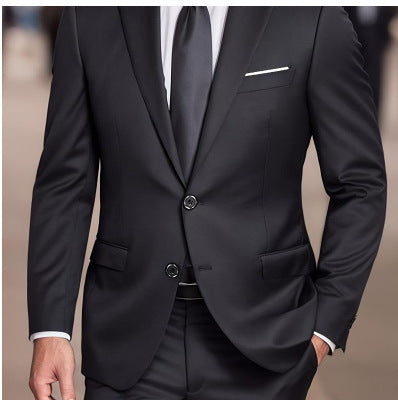 Men's Suit Set | Notch Lapels & Two-Button Jacket
