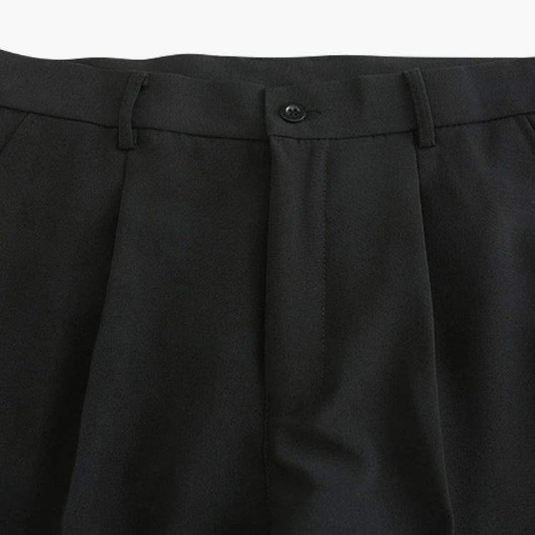 Men's Formal Pants | Front Pleats & Zip Fly