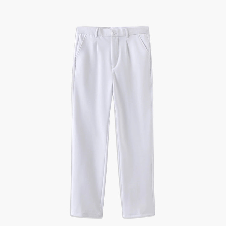 Men's Formal Pants | Front Pleats & Zip Fly