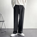 Men's Formal Pants | Front Pleats & Zip Fly