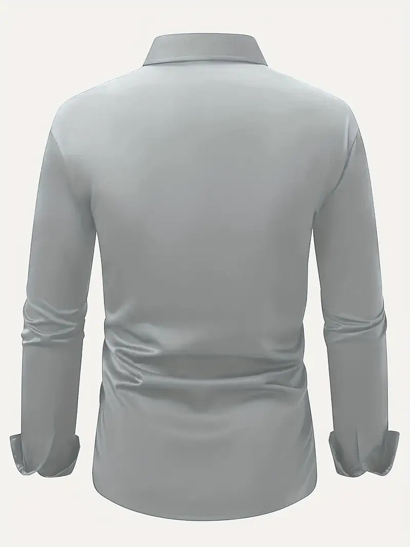 Men's Formal Shirt | Button Front & Spread Collar