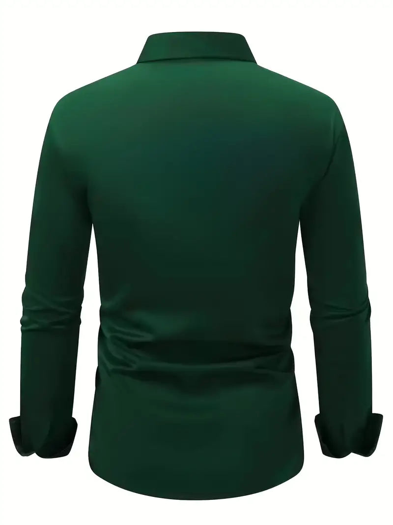 Men's Formal Shirt | Button Front & Spread Collar