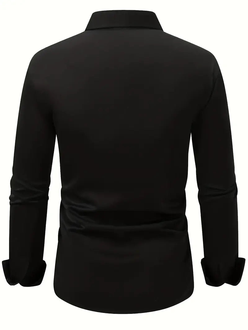 Men's Formal Shirt | Button Front & Spread Collar