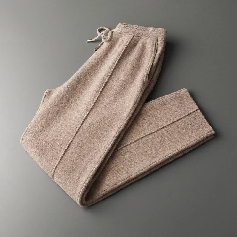 Grant | Men's Tailored Wool Knit Sweatpants