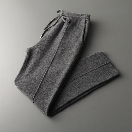 Grant | Men's Tailored Wool Knit Sweatpants