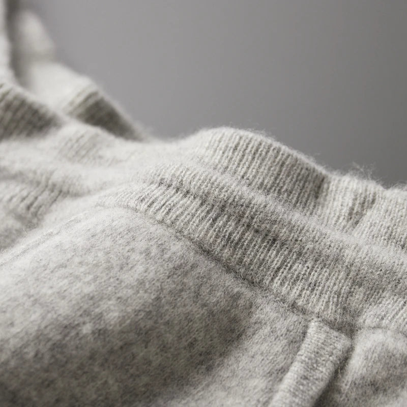 Grant | Men's Tailored Wool Knit Sweatpants