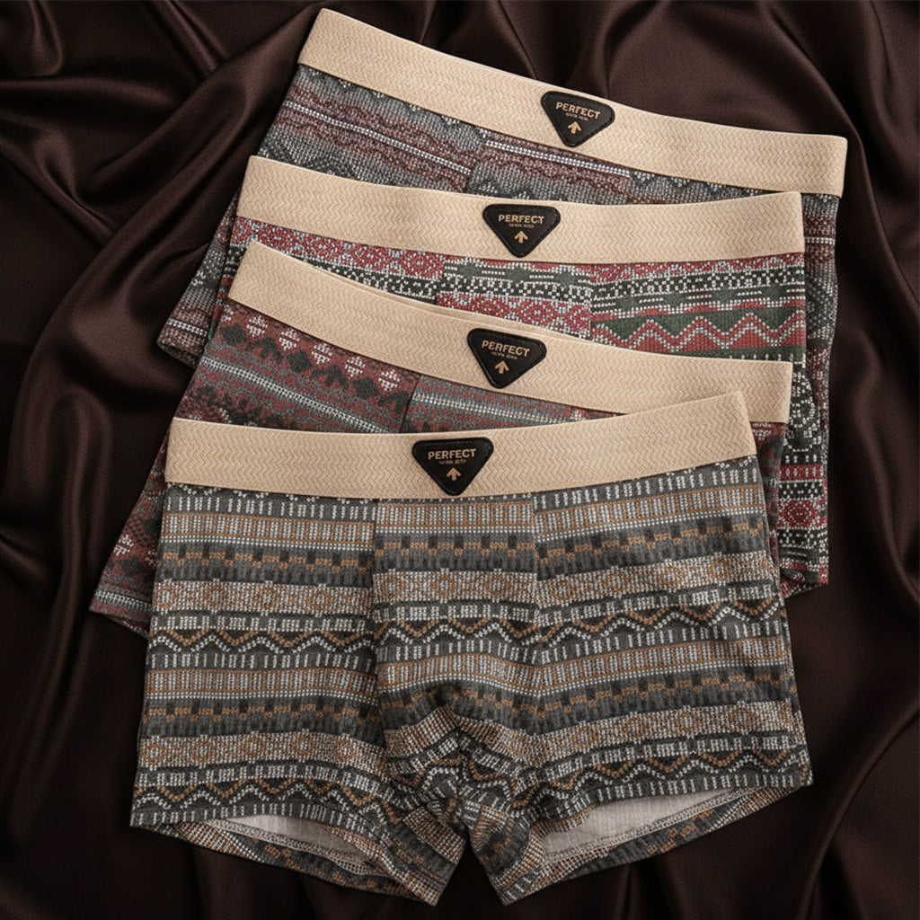 James | Men's Retro-Style Boxer Briefs