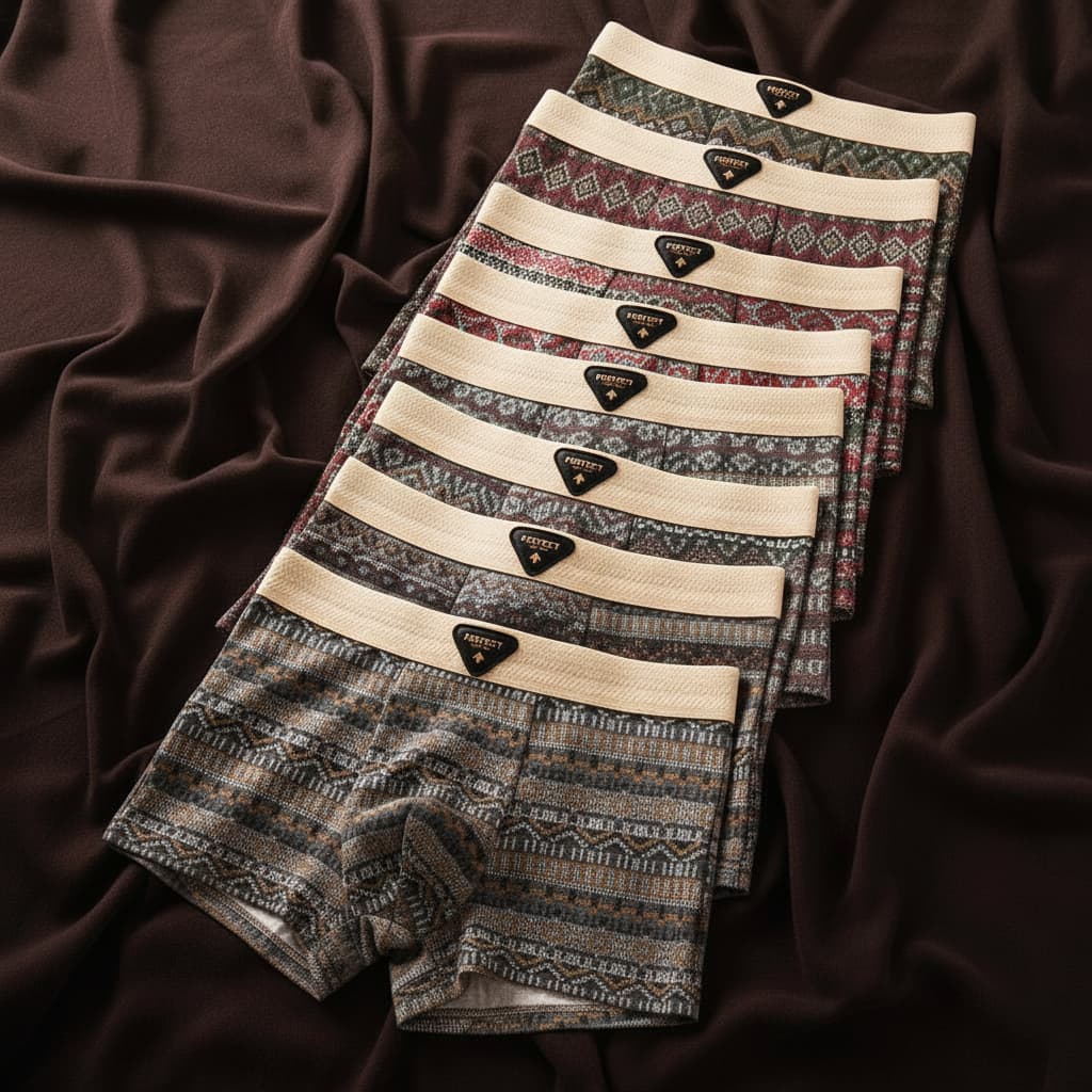 James | Men's Retro-Style Boxer Briefs