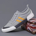 Leo | Men's Black Canvas Vulcanized Skate Shoes