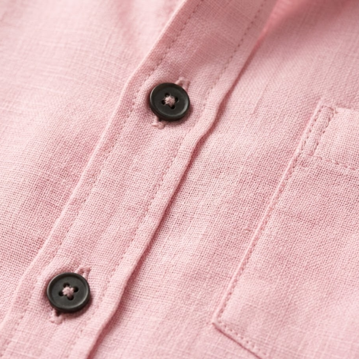 Men's Long Sleeve Linen Shirt and Trousers Set