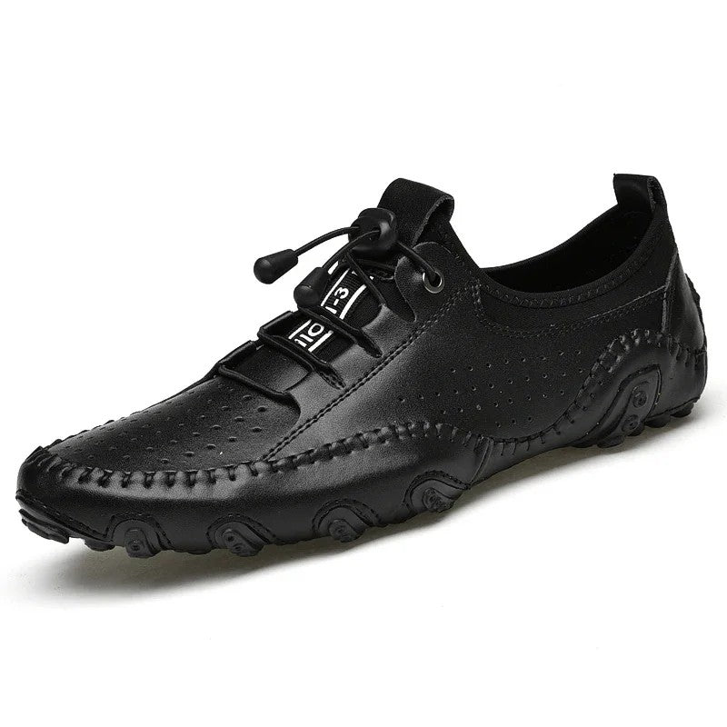 Marco | Men's Casual Lace-Up Leather Skate Shoes