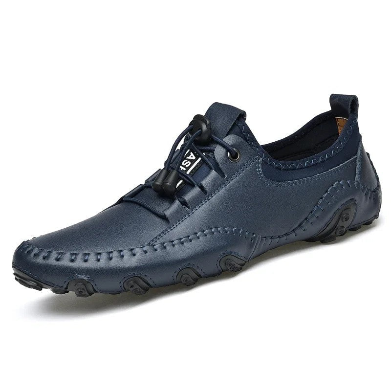 Kai | Men's Casual Lace-Up Leather Skate Shoes