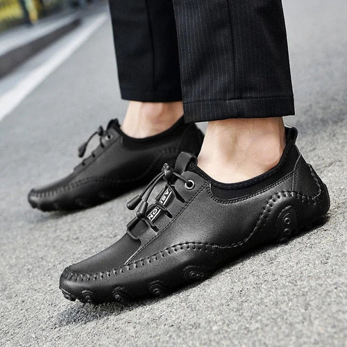 Marco | Men's Casual Lace-Up Leather Skate Shoes
