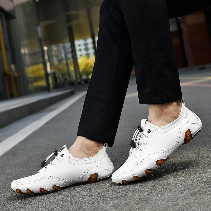 Marco | Men's Casual Lace-Up Leather Skate Shoes
