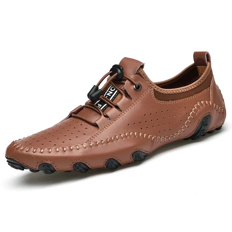 Marco | Men's Casual Lace-Up Leather Skate Shoes