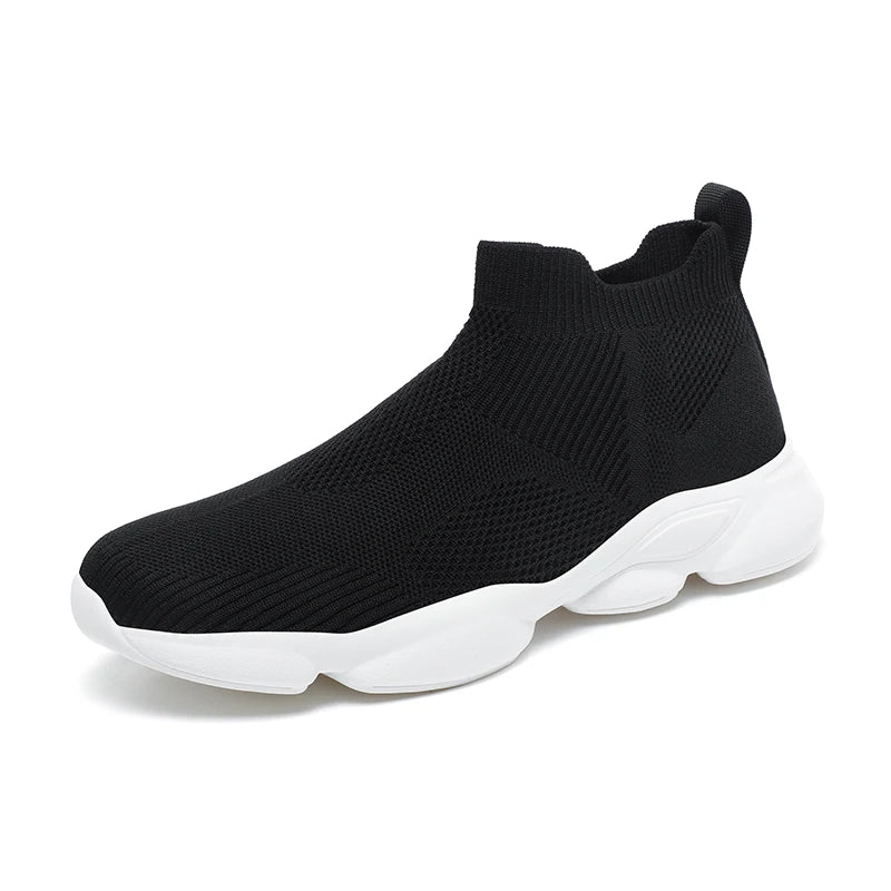 Mason | Men's Black High-Top Sock Skate Shoes