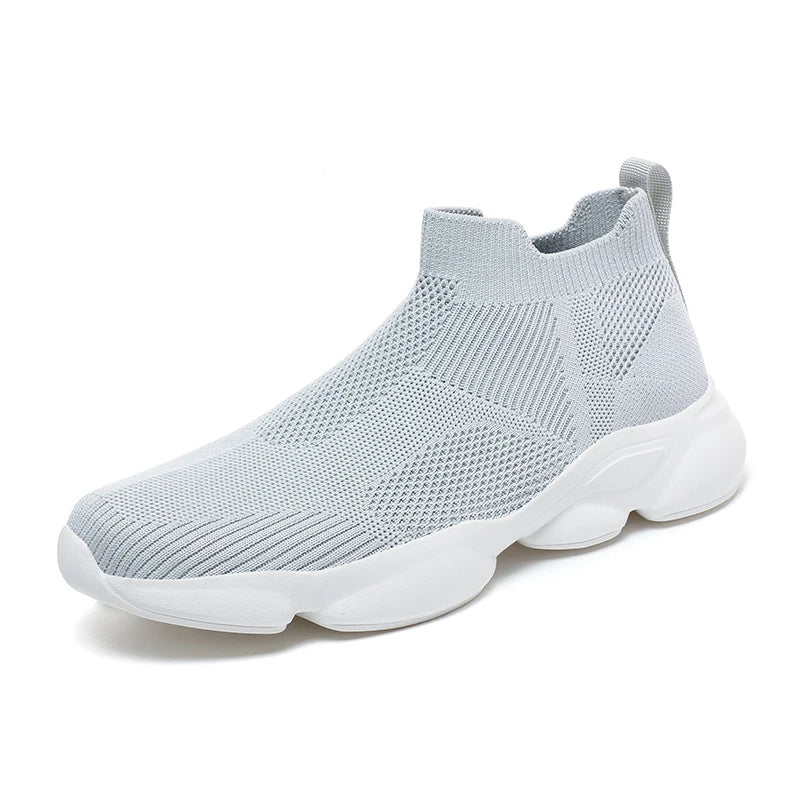 Mason | Men's Black High-Top Sock Skate Shoes