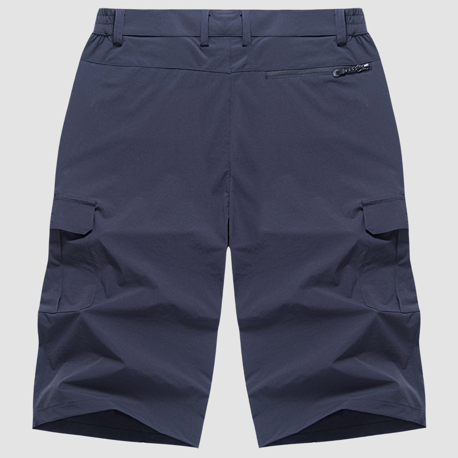 Men's Cargo Shorts | Zipper Pocket & Flap Pockets