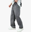 Men's Casual Denim Pants | Straight Legs & Slant Pockets
