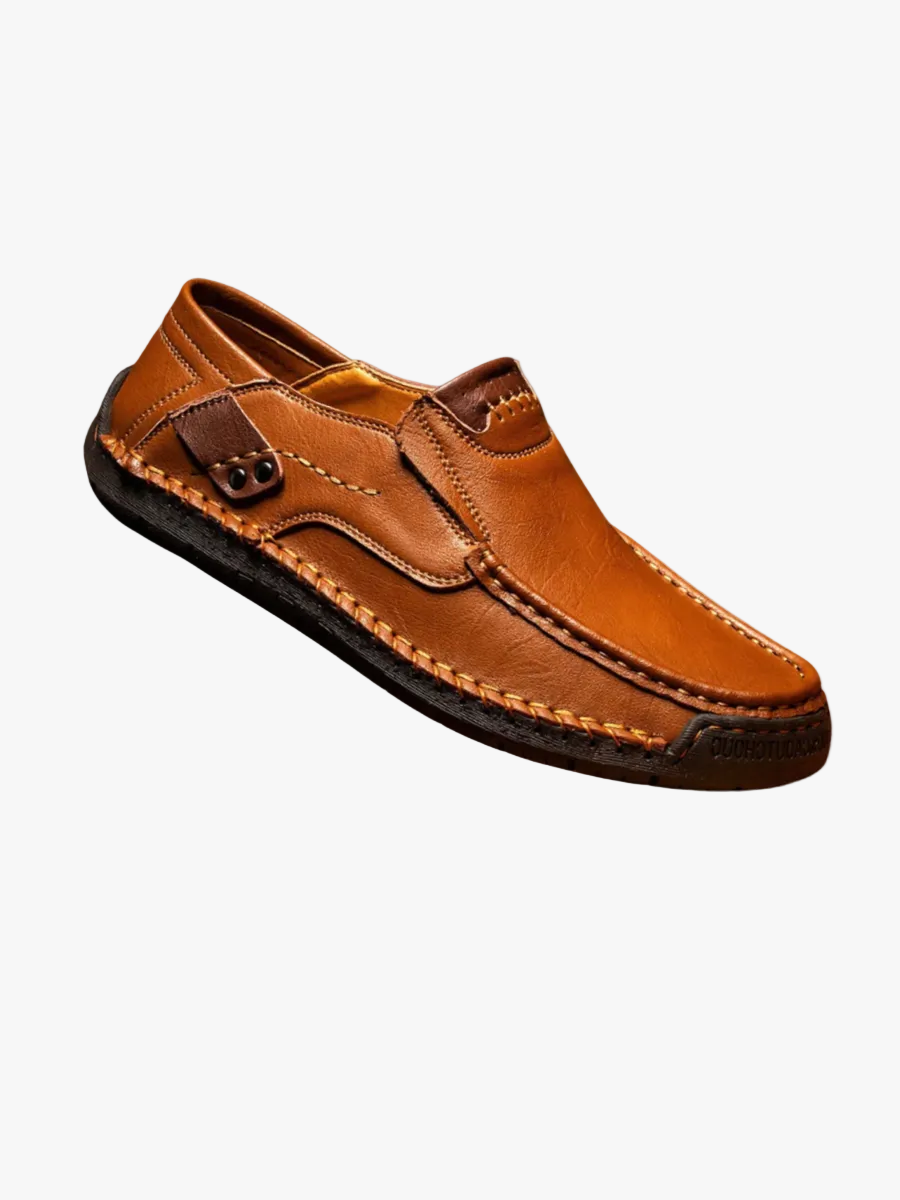 Men's Casual Loafers | Moc Toe & Metal Accent